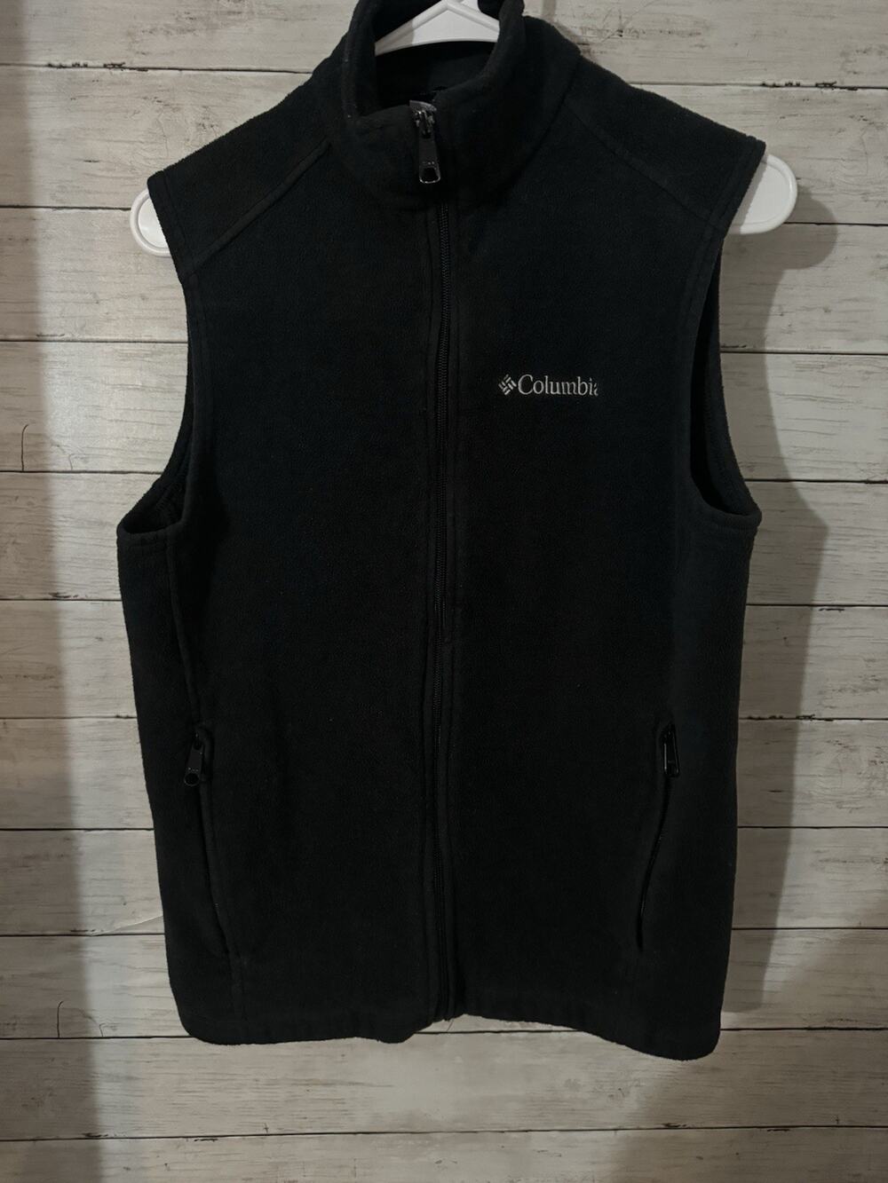 Columbia Women’s Black Vest Small Pockets S